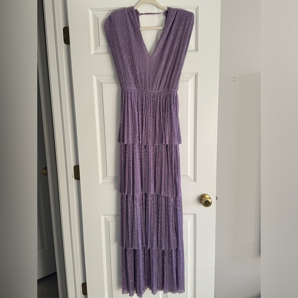 Sabina Musayev Dresses & Skirts - Sabina Musayev Lavender Layered Maxi Dress